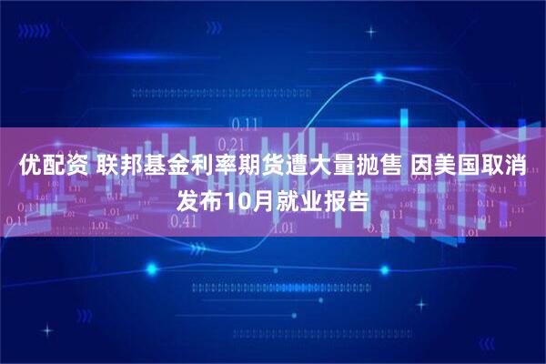优配资 联邦基金利率期货遭大量抛售 因美国取消发布10月就业报告