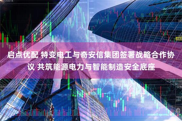 启点优配 特变电工与奇安信集团签署战略合作协议 共筑能源电力与智能制造安全底座